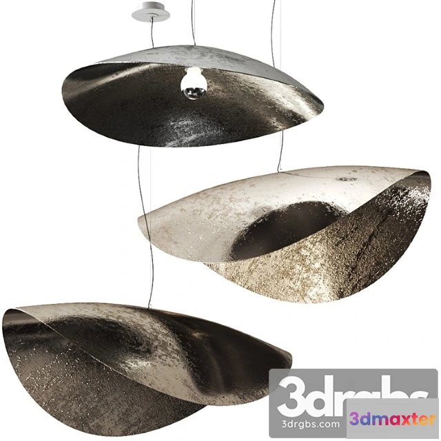1050566 - Silver 95 96 pendant lamp by gervasoni
