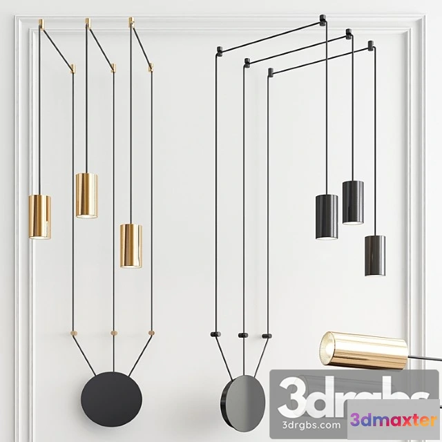 1050662 - Spin lampatron chandelier