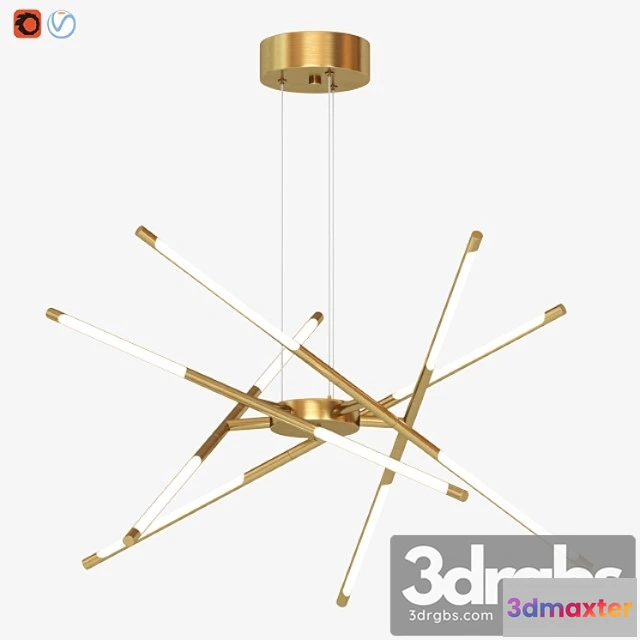 1050686 - Sputnik chandelier 10 heads