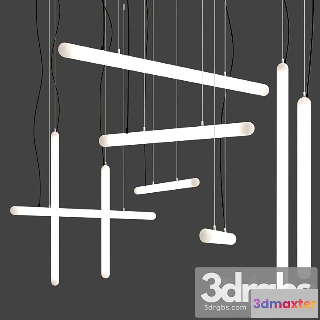 1050732 - Stiletto pendant lamp by slide
