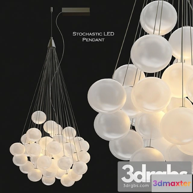 1050736 - Stochastic led pendant light by luceplan
