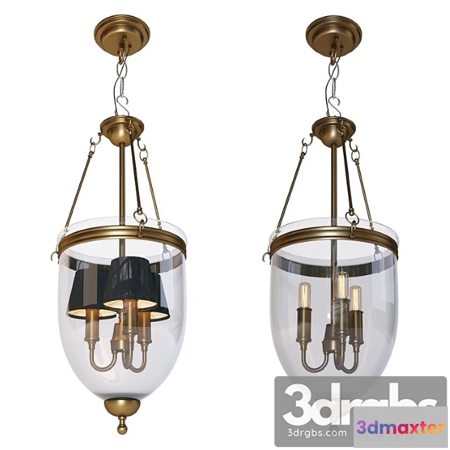 1050774 - Suspended chandelier - lantern cameron s from eichholtz factory