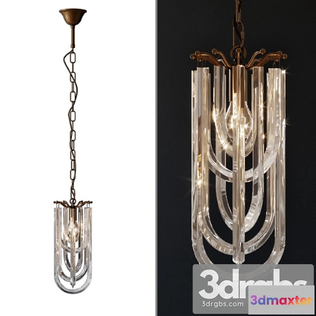 1050776 - Suspended chandelier gloss