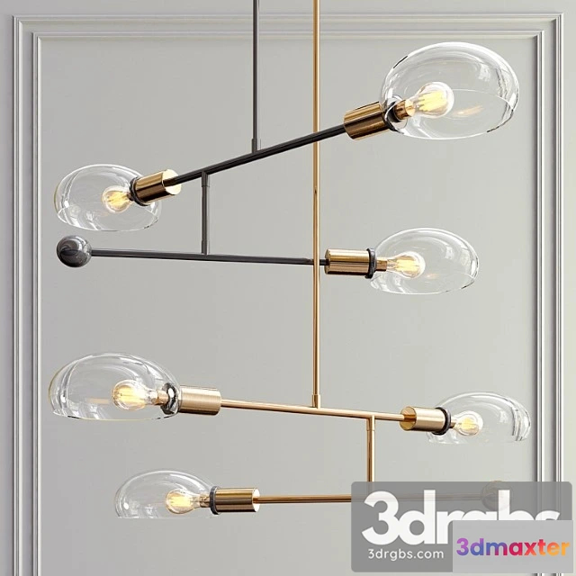 1050844 - Tangle pendant 3 lights