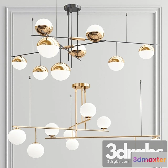 1050864 - Technum led chandelier - 2 type 1