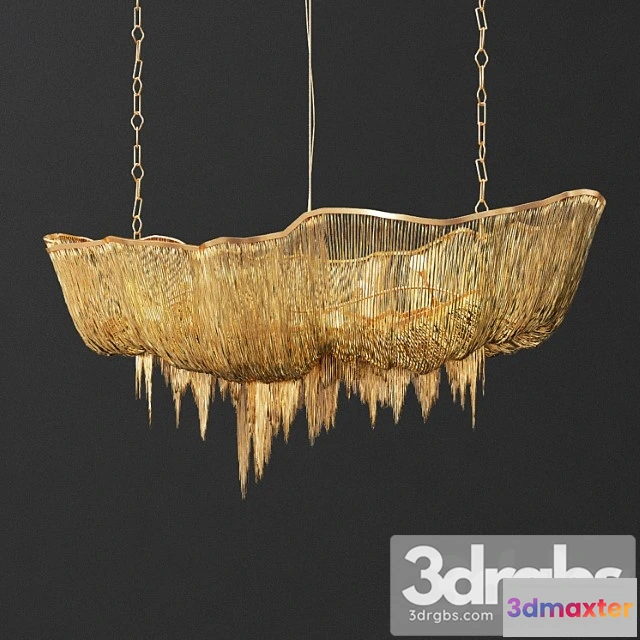 1050898 - Terzani atlantis gold chandelier