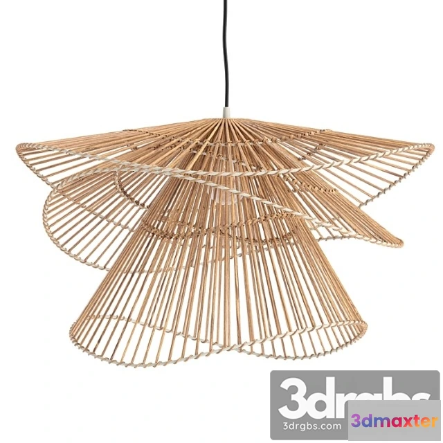 1050938 - Three tiers bamboo pendant lights