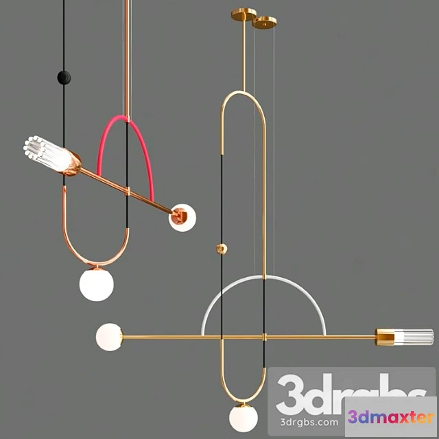 1050968 - Tortona suspension lamp