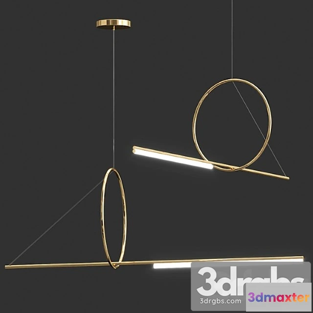 1050986 - Trait led pendants