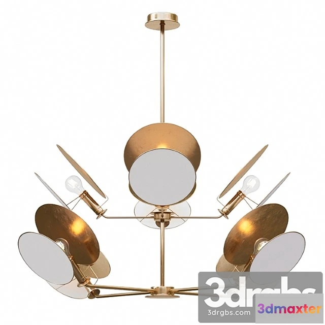 1051196 - Visual comfort thomas obrien osiris large reflector chandelier