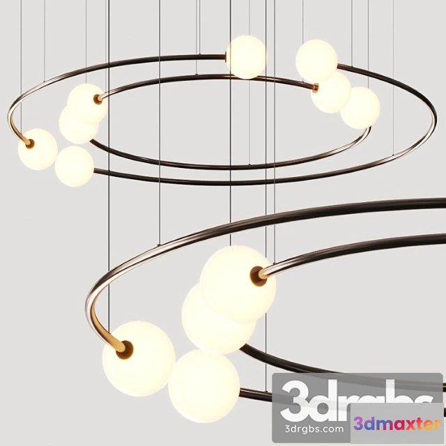 1051208 - Volker haug studio oddments dual pendant lamps