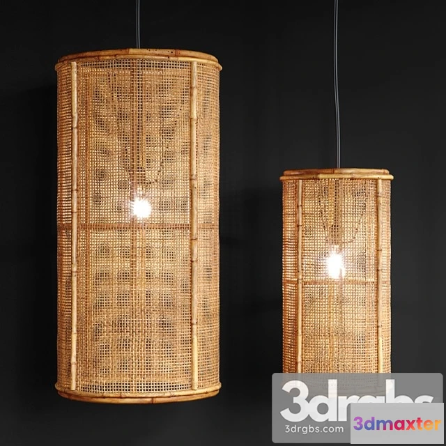 1051234 - Webbed rattan shade terrain