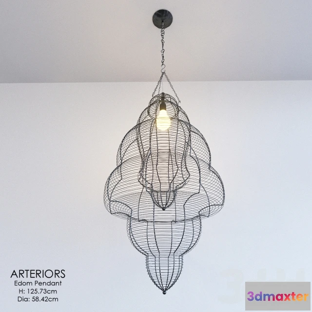 1072890 - Arteriors Edom Pendant - 206447