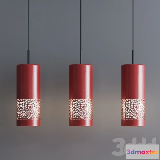 1083600 - Industrial Pendant Red Set - 217157