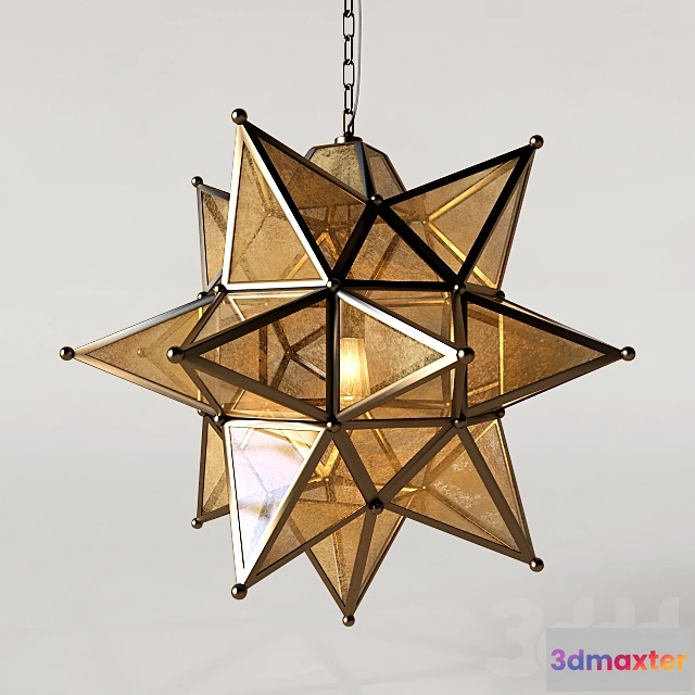 1088014 - OLIVIA INDOOR OUTDOOR STAR PENDANT - 221571
