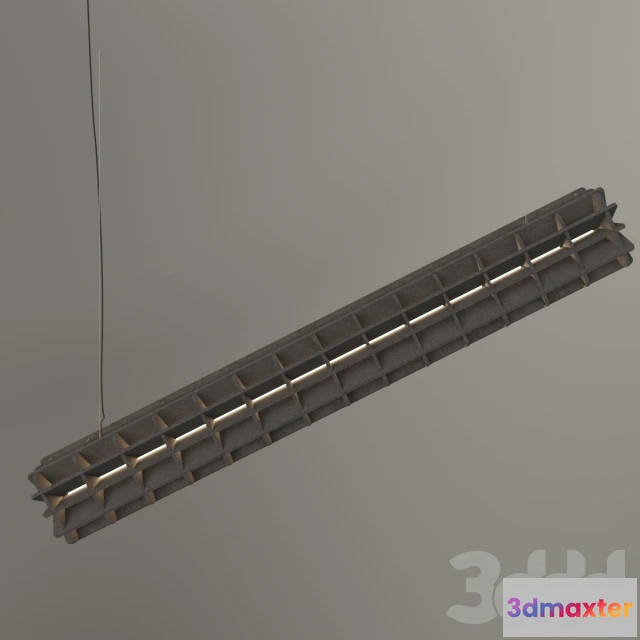 1089876 - Radial PET Felt Pendant Lamp - 223433