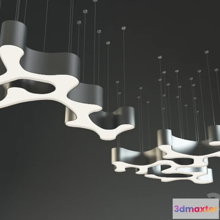 1266961 - Lamp Vibia “AMEBA” 3D Max