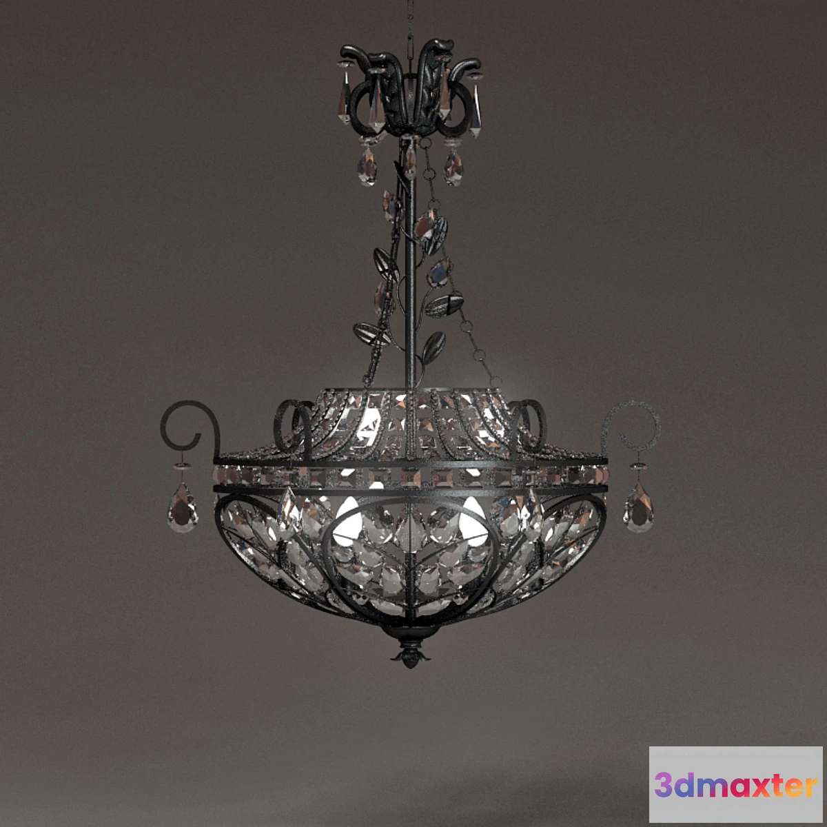 1266963 - Chandelier savoy-victiria 3D Max