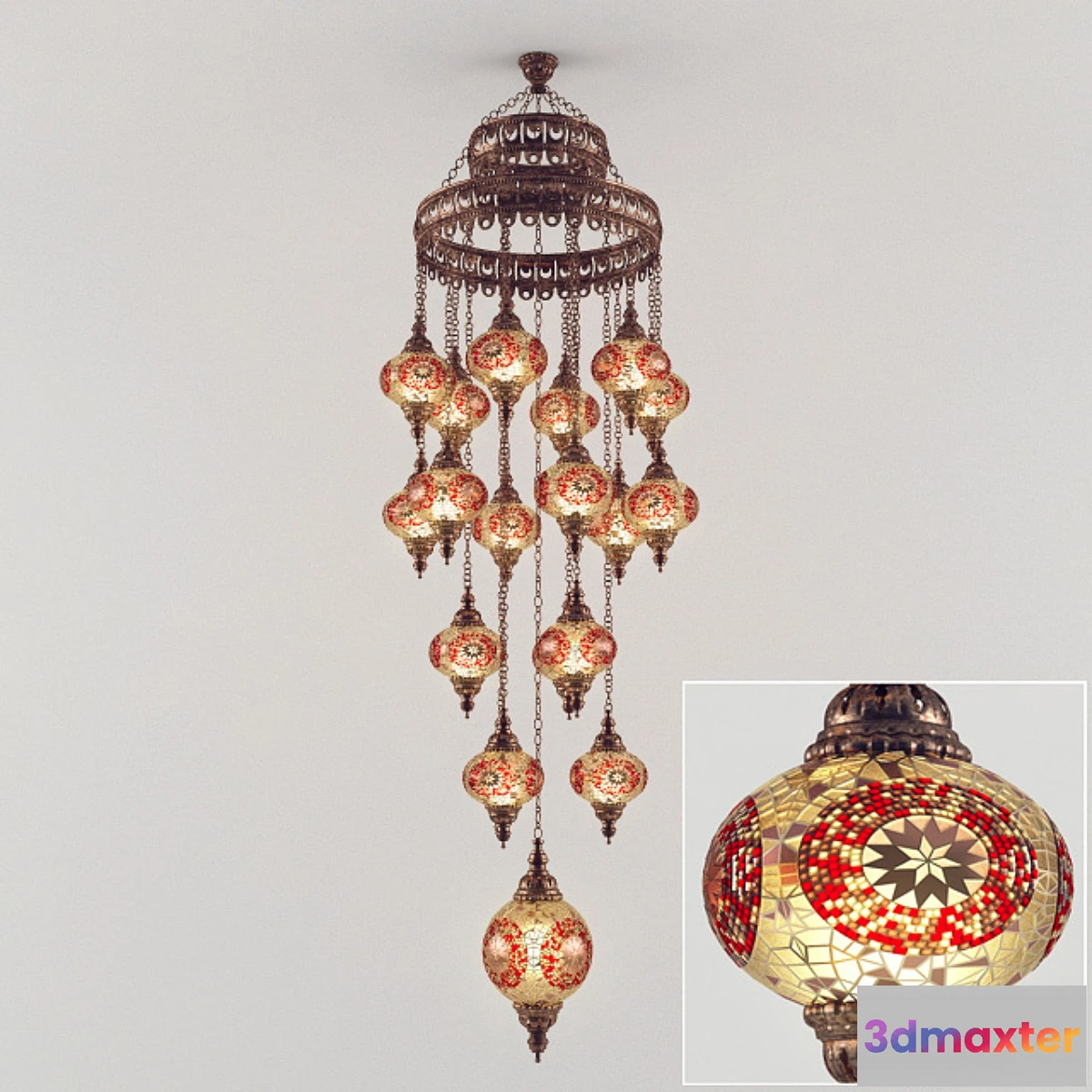 1267670 - Kandela Mozaik PS19_TM-12 3D Max