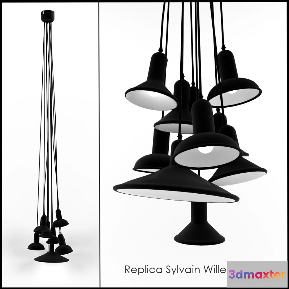 1267676 - Replica Sylvain Willenz Torch 3D Max