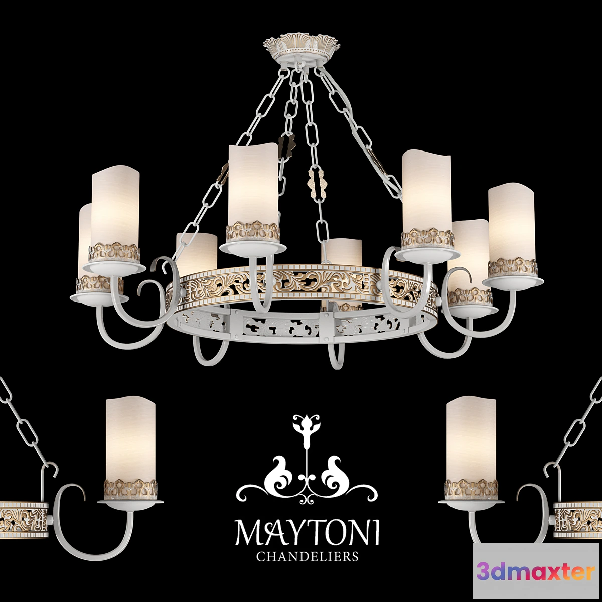 1267806 - Chandelier Maytoni_ARM562-08-W 3D Max