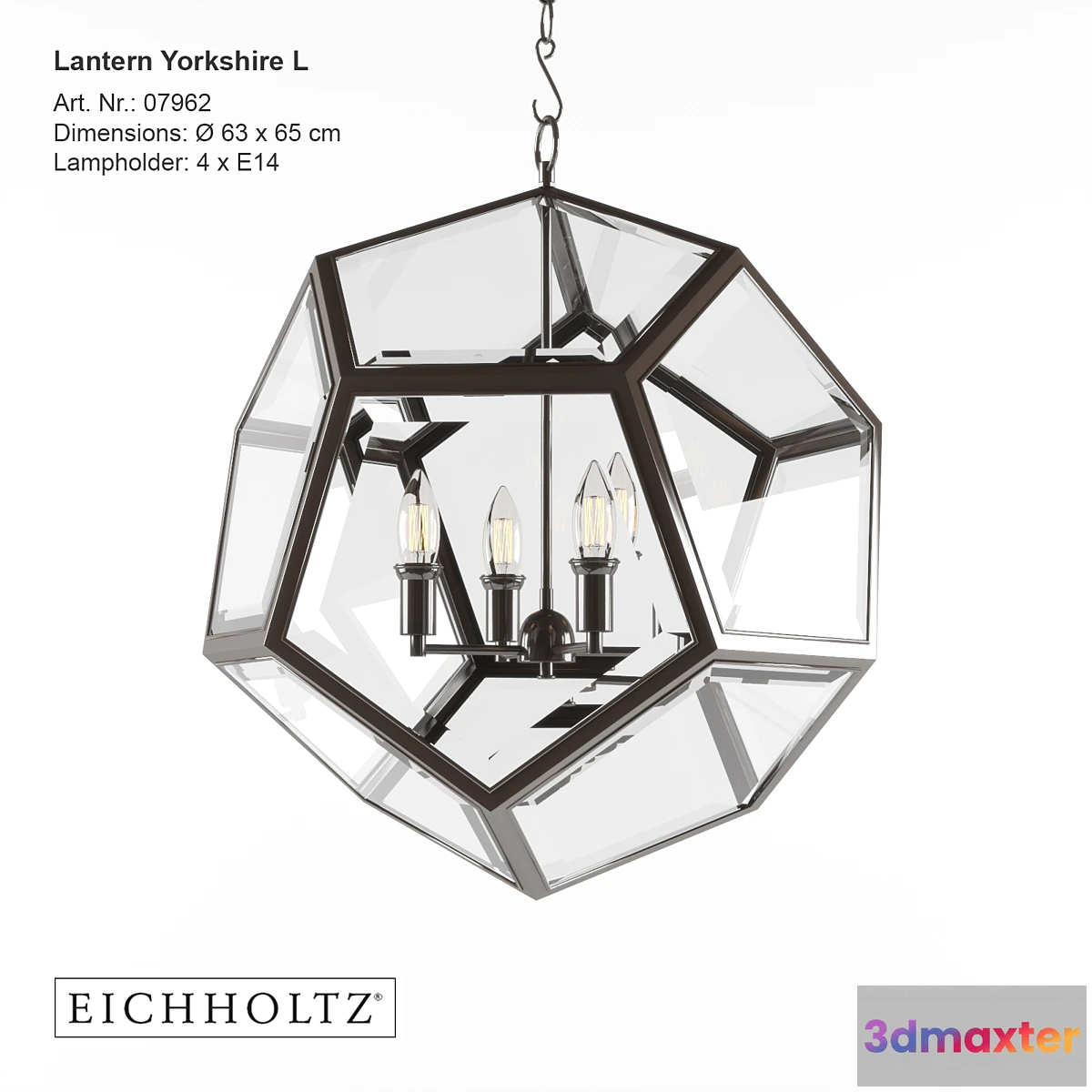 1267864 - Eichholtz _ Lantern Yorkshire 3D Max