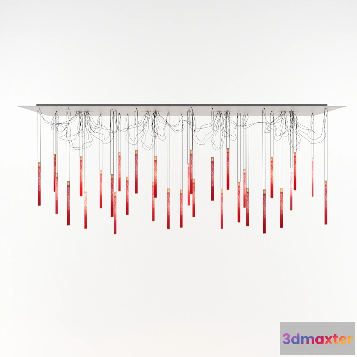 1268330 - Flying Flames by Ingo Maurer 3D Max