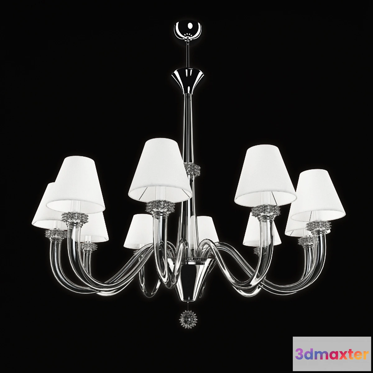 1268334 - Barovier and Toso Amsterdam 3D Max