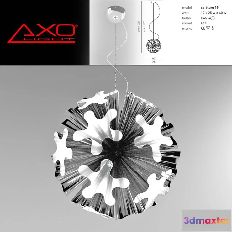 1269307 - AXO LIGHT SP BLUM 19 3D Max