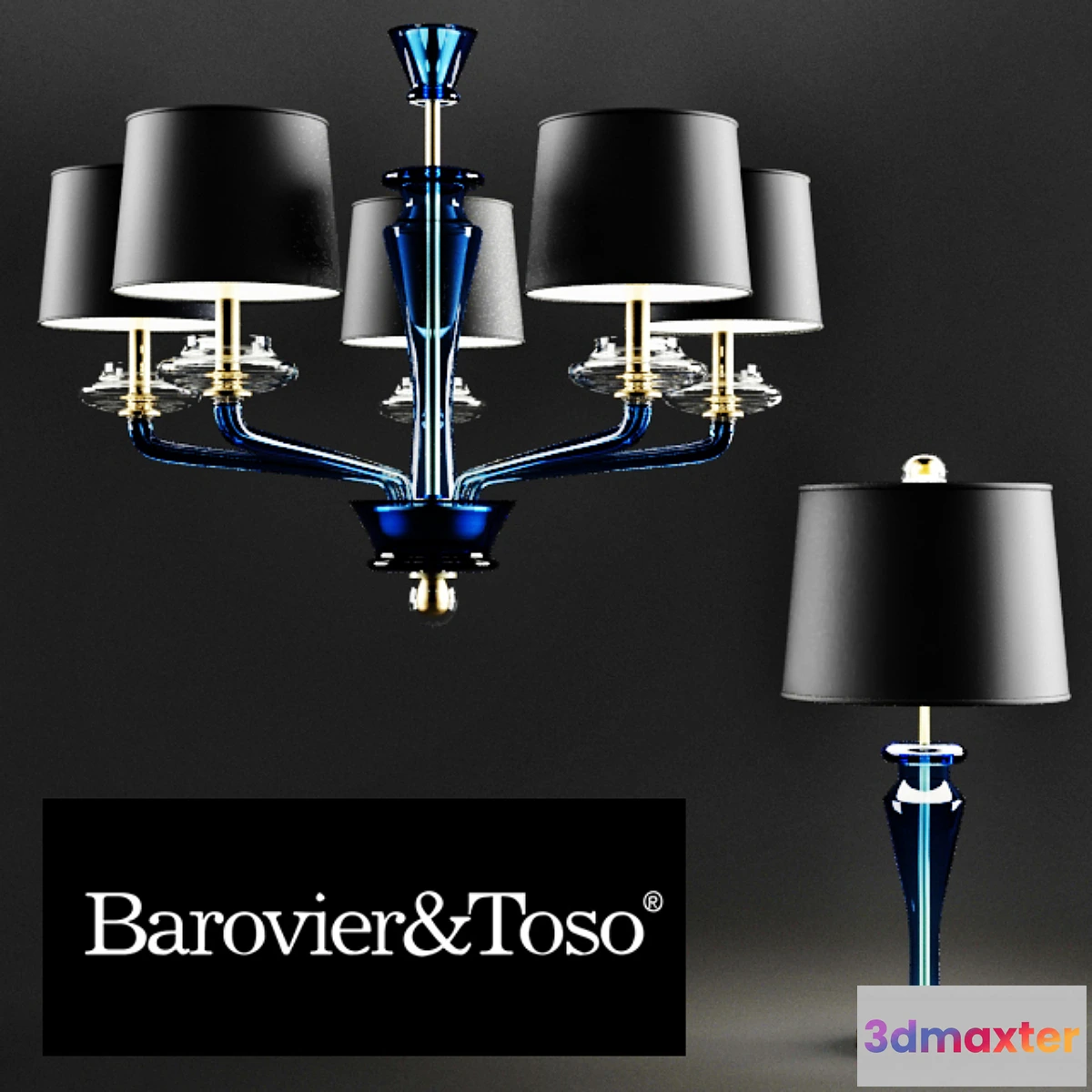 1269637 - Barovier&Toso _ Saint Germain 3D Max