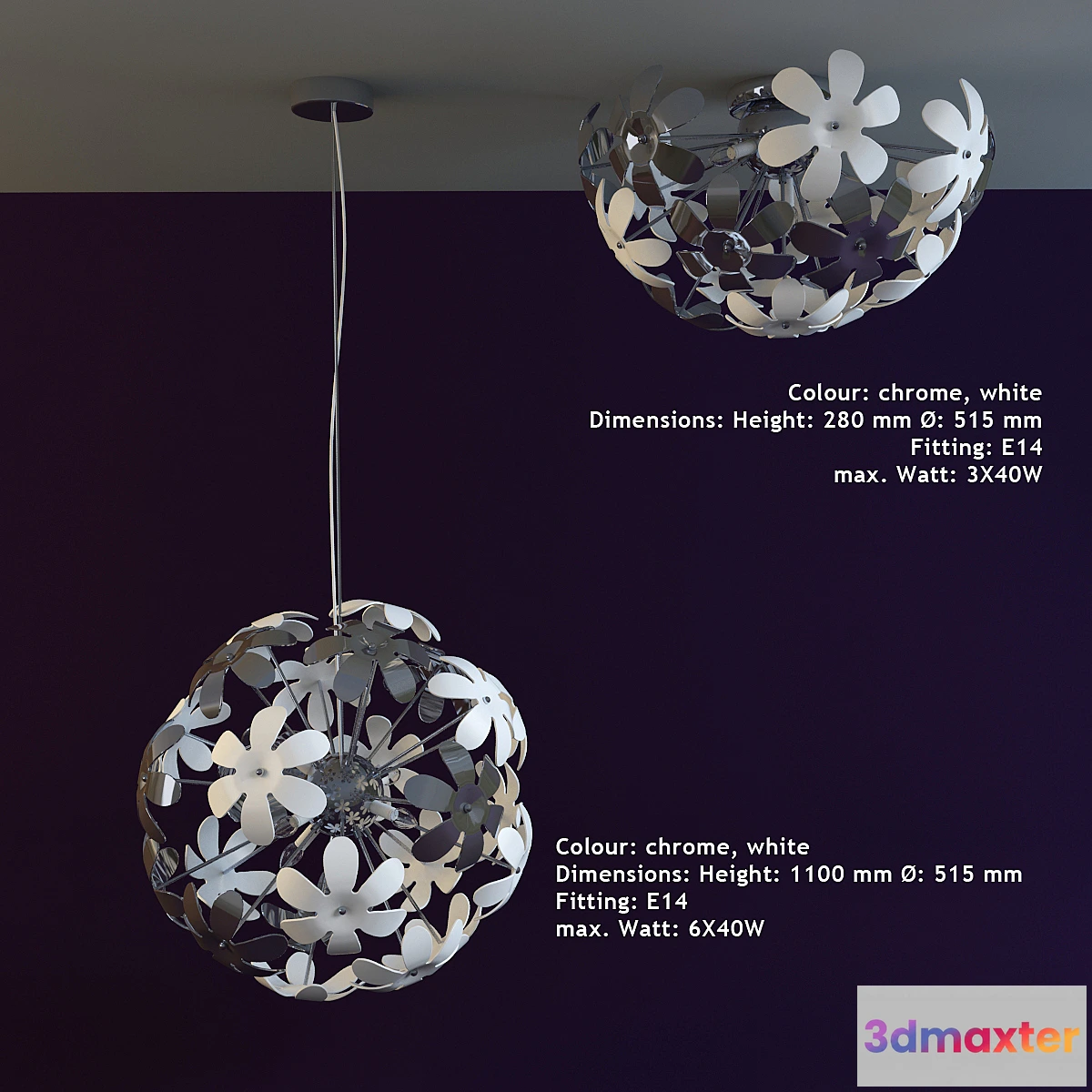 1270737 - Camile Chandelier - No.2 3D Max