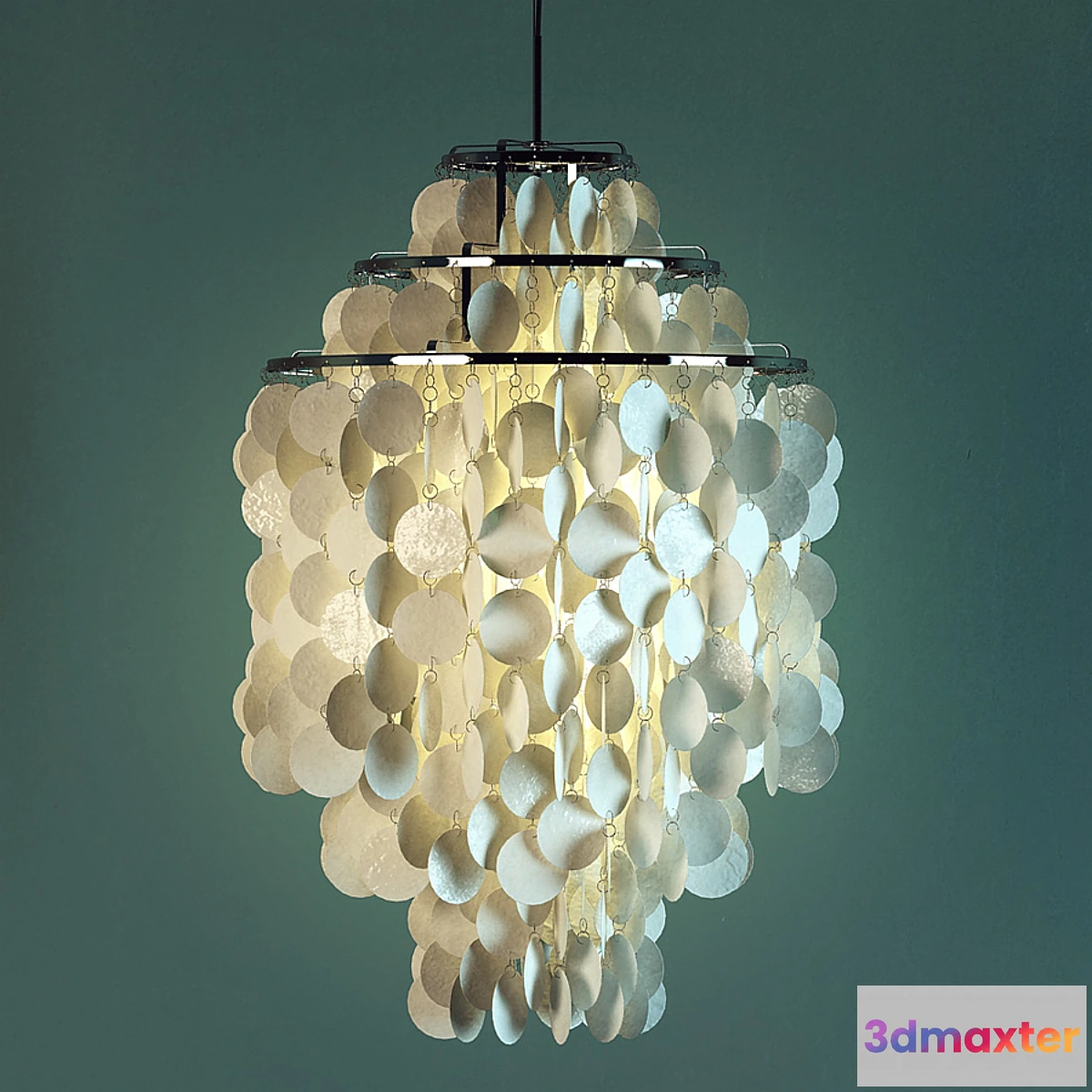 1270765 - Verner Panton Fun Lamp - No.2 3D Max