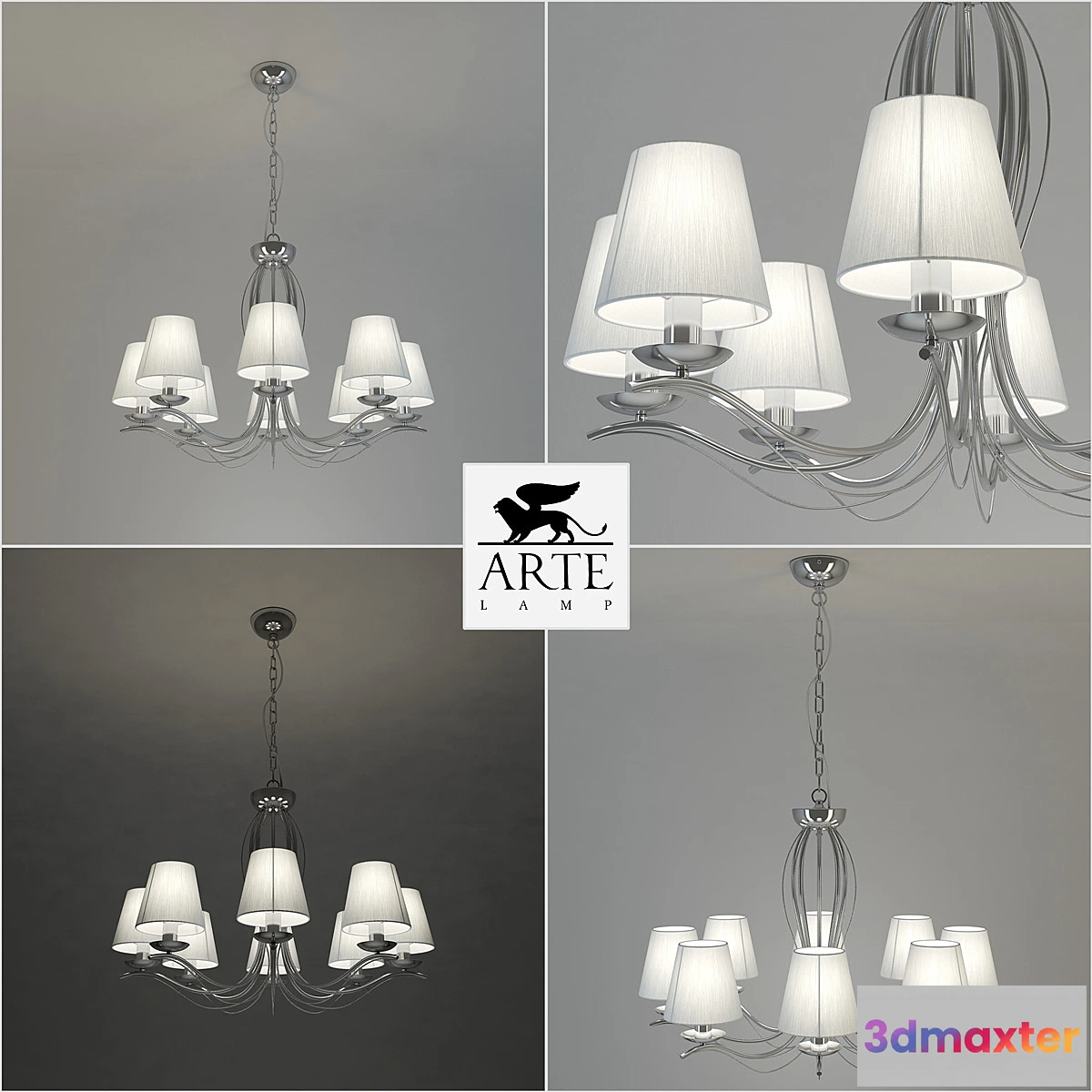 1271291 - Arte Lamp _ Domain - No.2 3D Max
