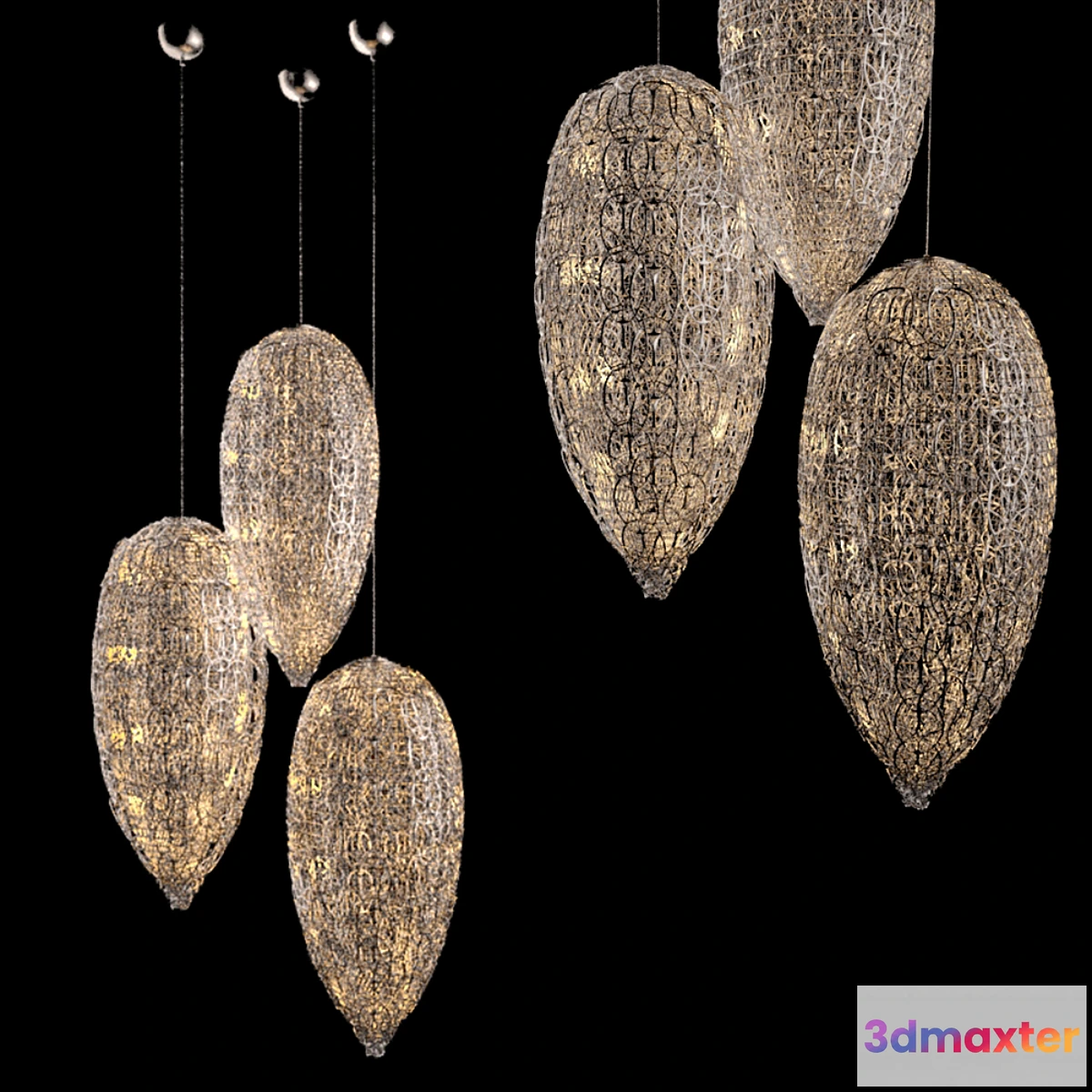 1272788 - Chandelier - No.7 3D Max