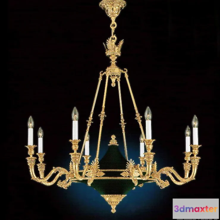 1273466 - Chandelier - No.8 3D Max