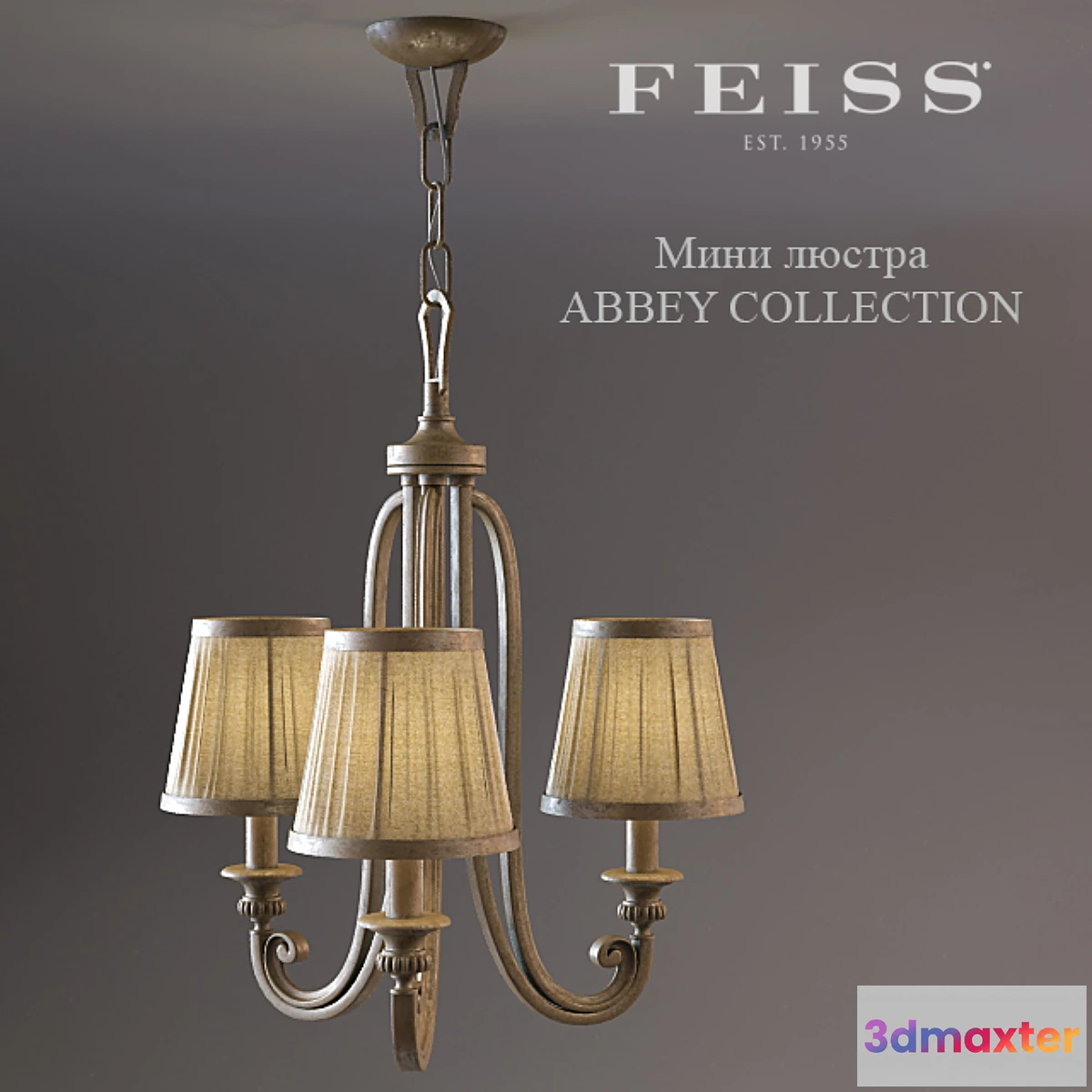 1274016 - FEISS ABBEY mini 3D Max