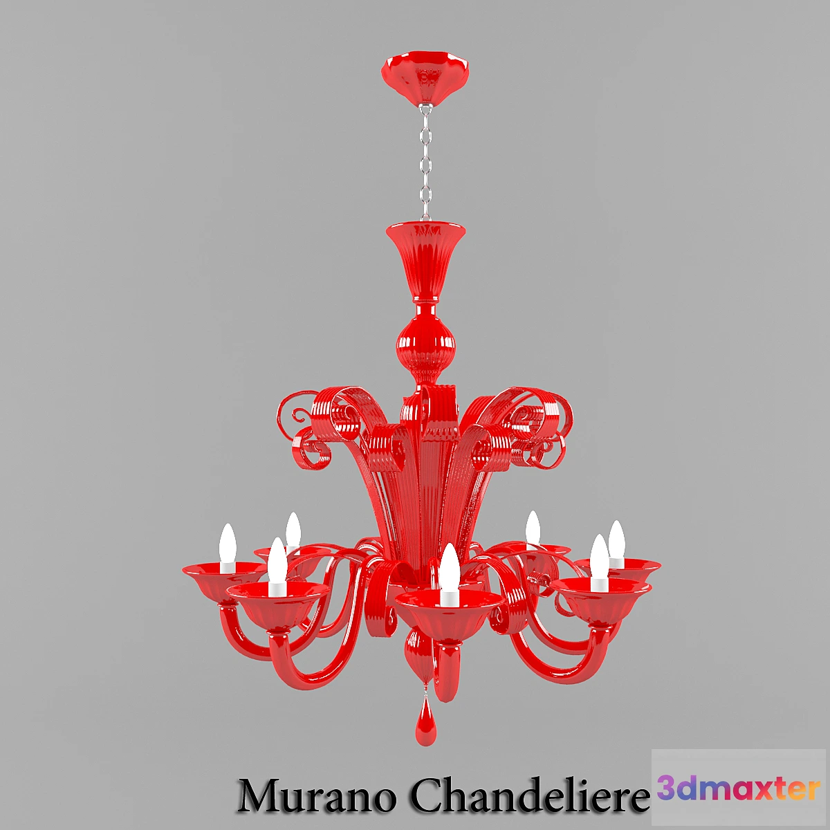 1274822 - Murano Chandeliere 3D Max