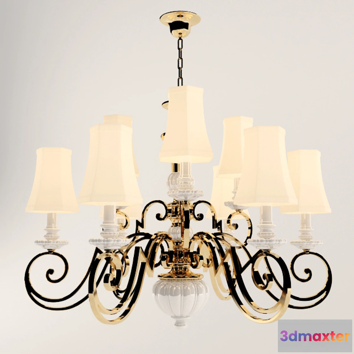 1274902 - Chandelier - No.9 3D Max