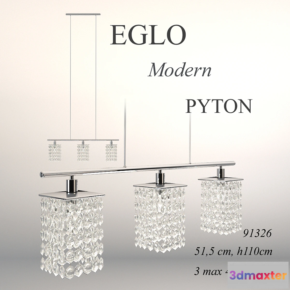 1274914 - Eglo _ Pyton 85329 3D Max