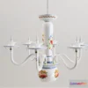 1274928 - Chandelier Provence 3D Max