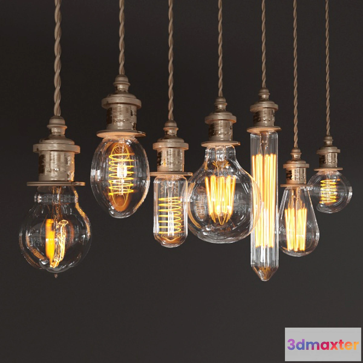 1276770 - Edison lamp 3D Max