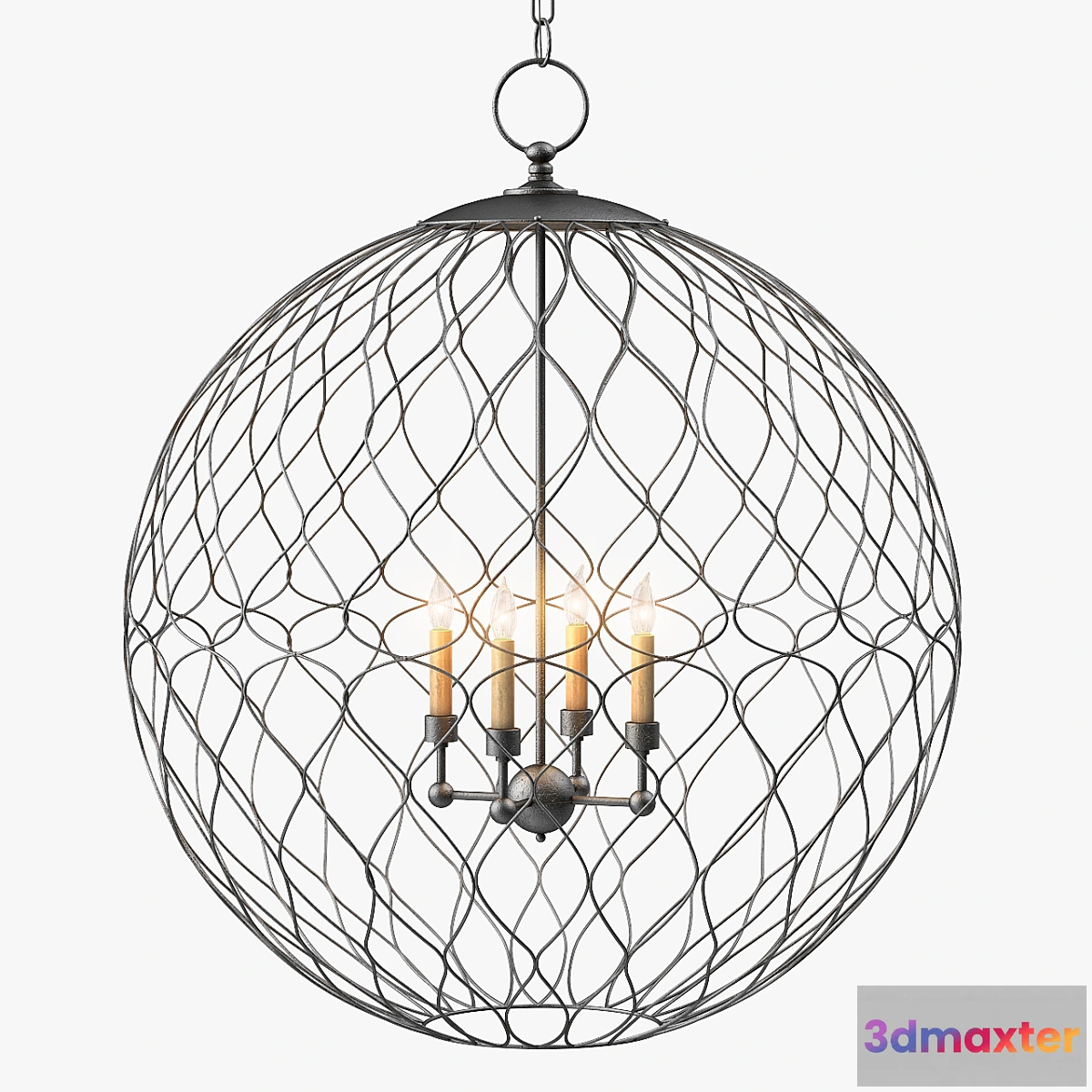 1278656 - Currey & Company Simpatico Large 3D Max