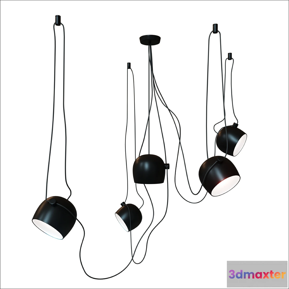 1278972 - Aim 5-Point Pendant Lamp 3D Max