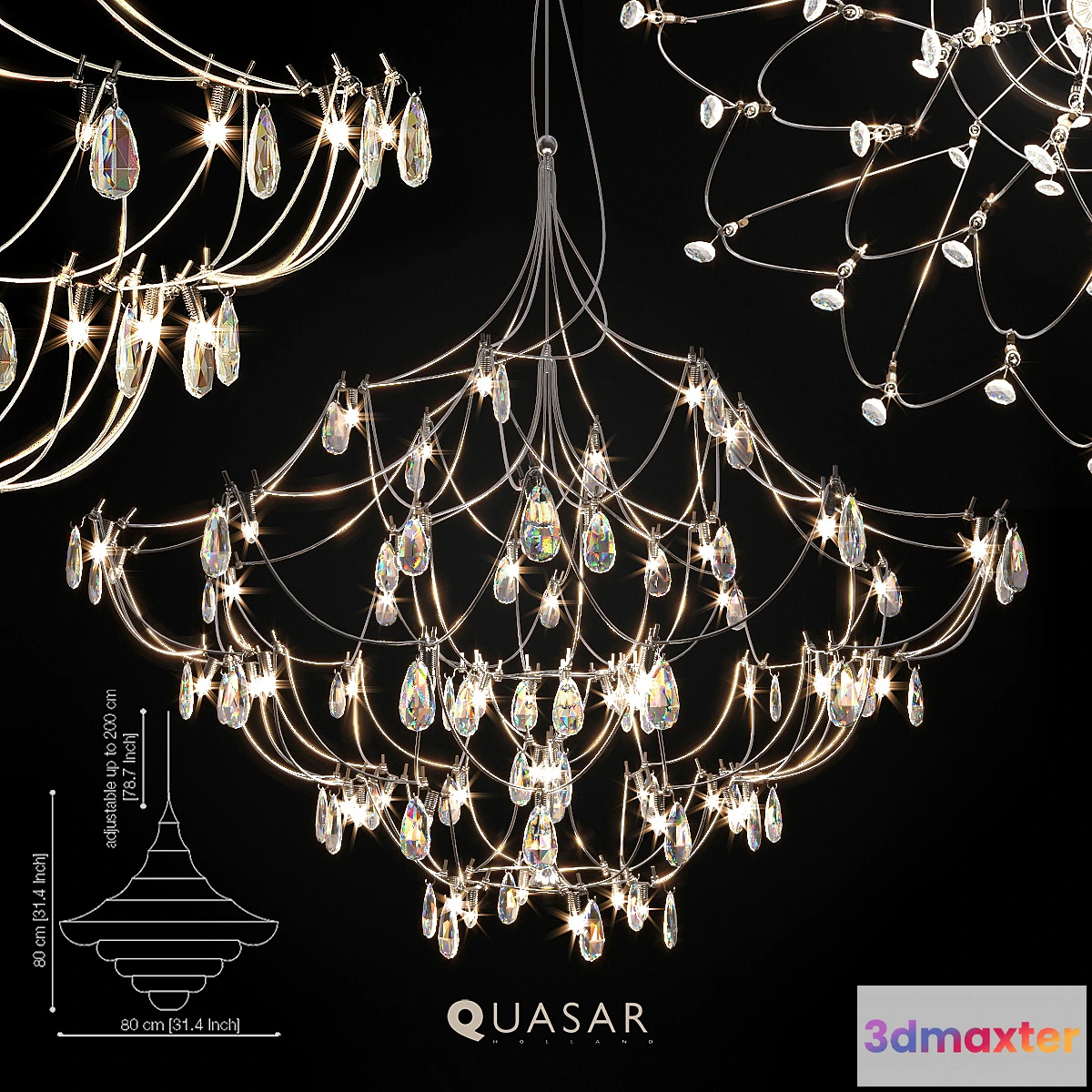 1280376 - Quasar Crystal Galaxy - No.2 3D Max