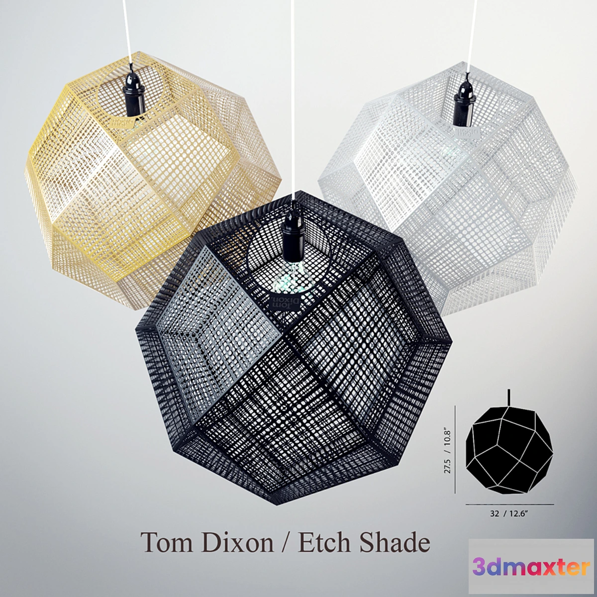 1280494 - Etch Shade Assembled 3D Max