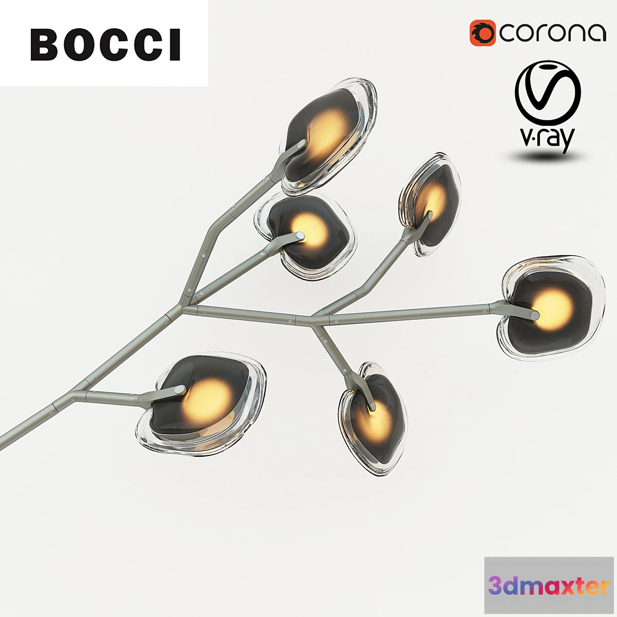 1280732 - Modular luminaire BOCCI Serie 16 3D Max