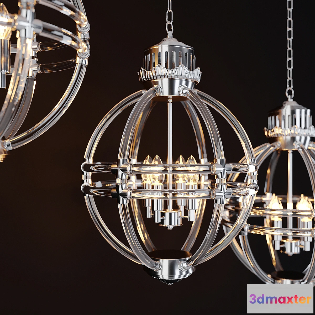 1281296 - Eichholtz Chandelier Impero 3D Max