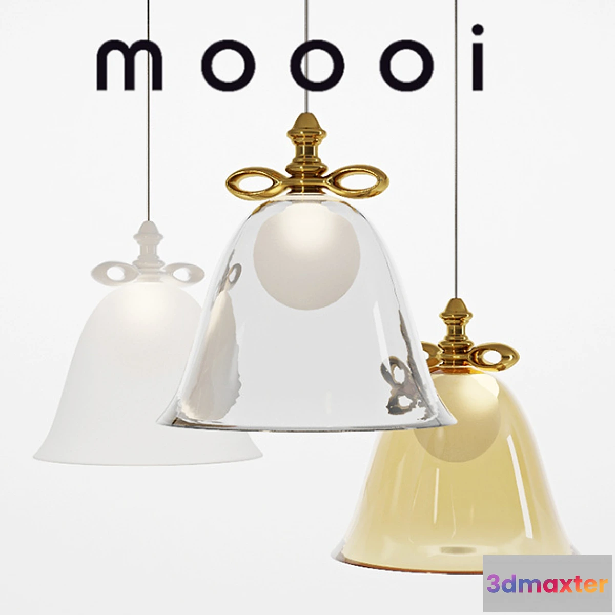 1282316 - Moooi Bell Lamp - No.2 3D Max