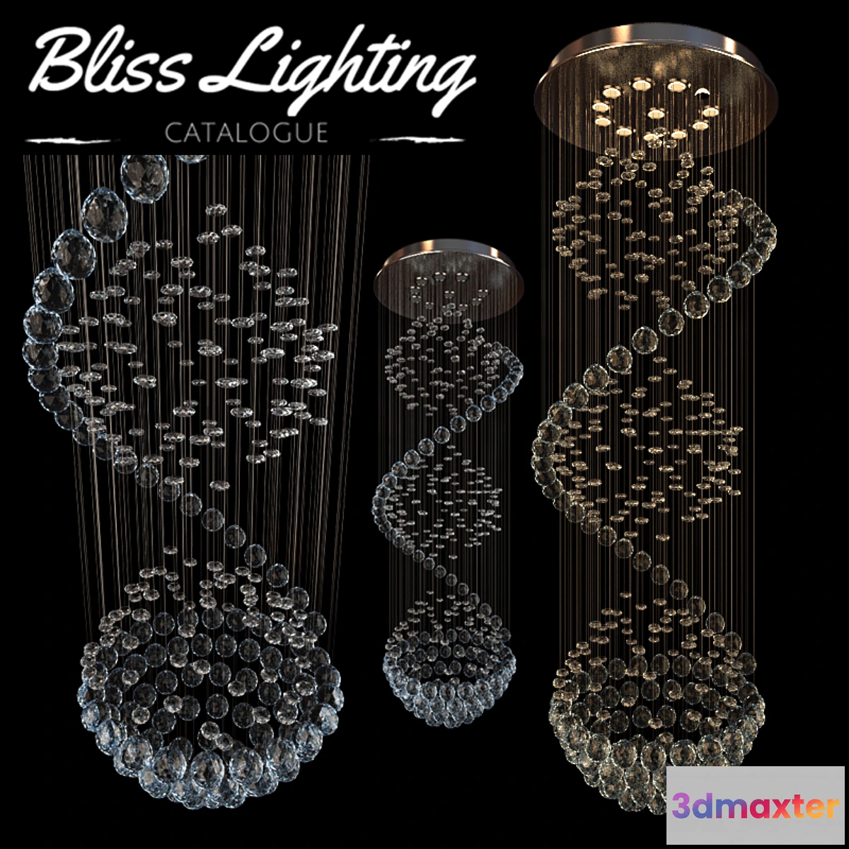 1282732 - Modern Romantic Spiral Sphere K9 - No.2 3D Max