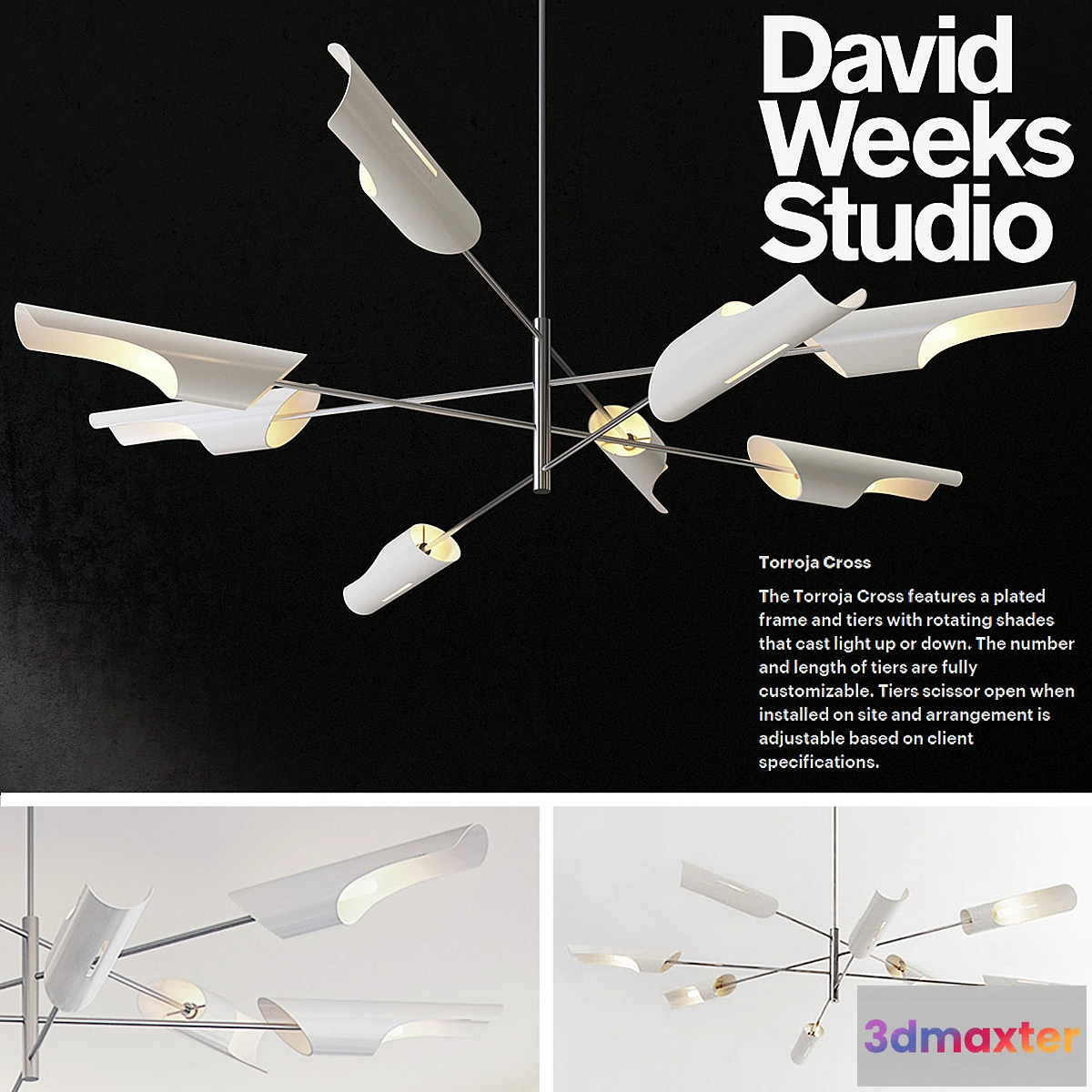 1283616 - David Weeks Studio - Torroja Cross Lighting - No.2 3D Max